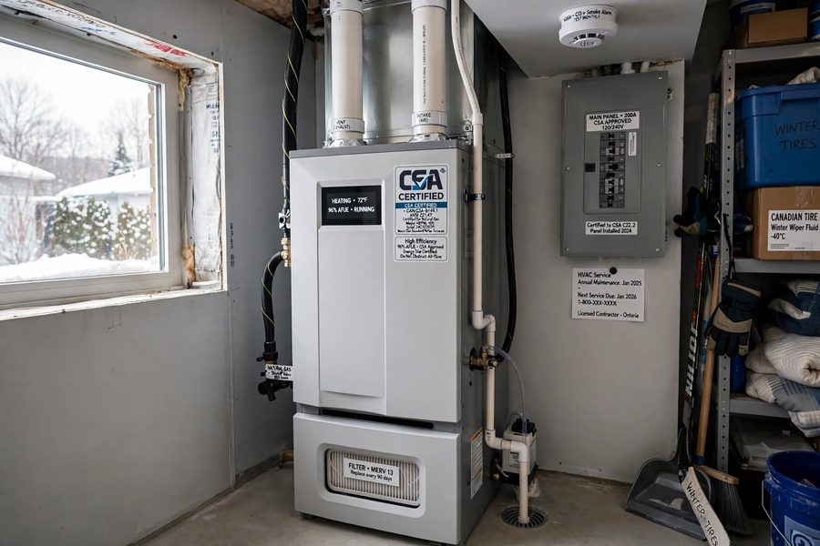 Home furnace unit