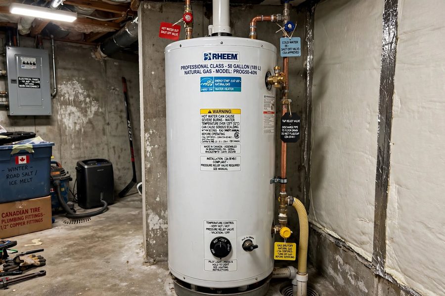 Residential water heater
